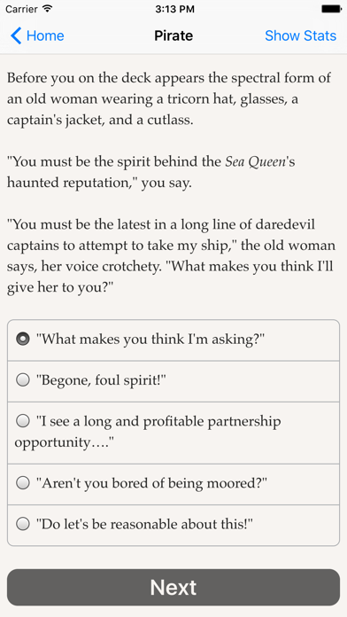 Choice of the Pirate Screenshot
