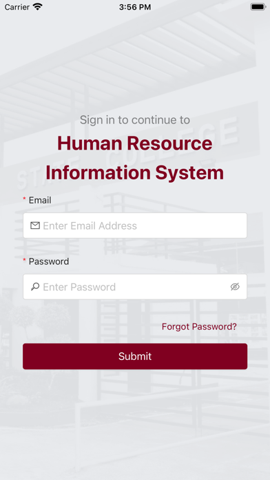 HRIS MSC Mobile Screenshot