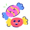 funny smile candy icon