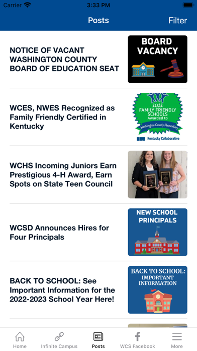 Washington County Schools KY Screenshot