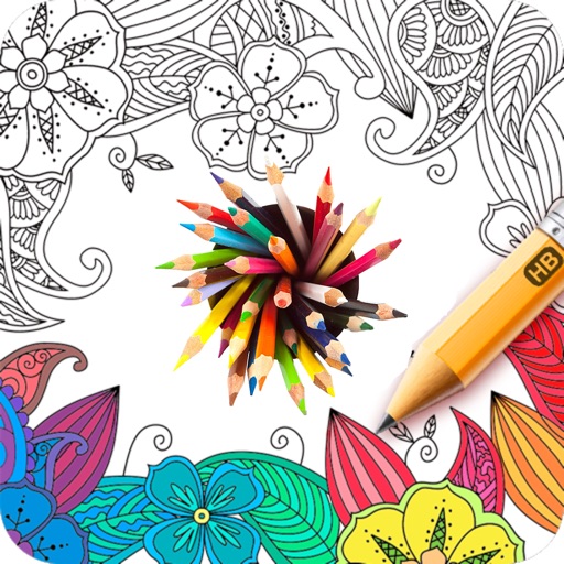 Coloring book - Colorless Art iOS App