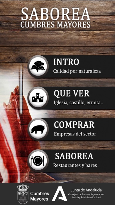 Saborea Cumbres Mayores Screenshot