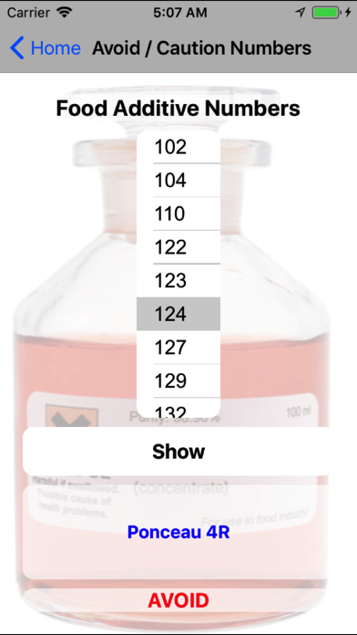 Food Additives - Australia Screenshot