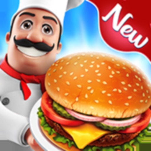 Food Court Hamburger Cooking Icon