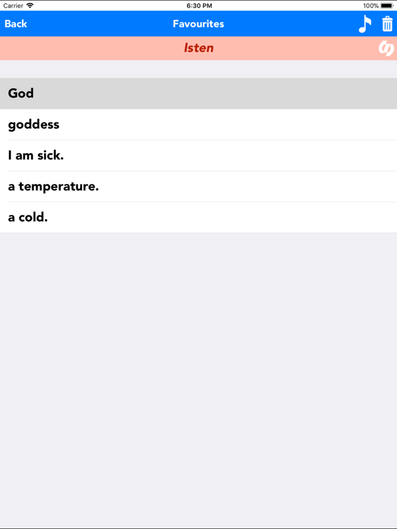 English to Hungarian Translate iPad screenshot 5 - Travel app