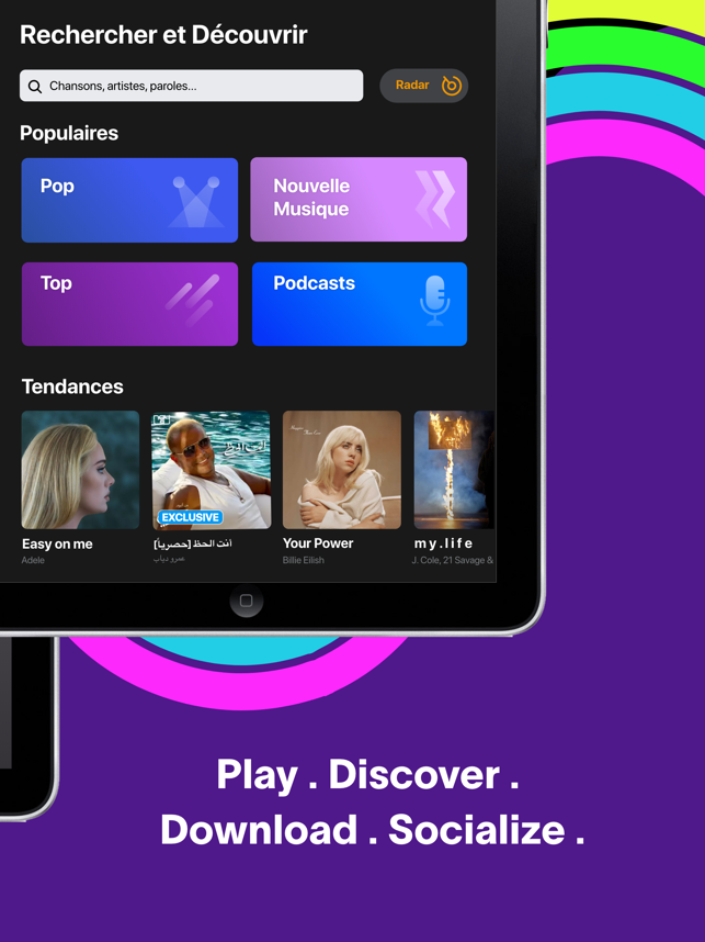 ‎Anghami: Musique et Podcasts Capture d'écran