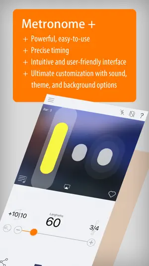 Metronome Plus - Beat & Tempo screenshot 1