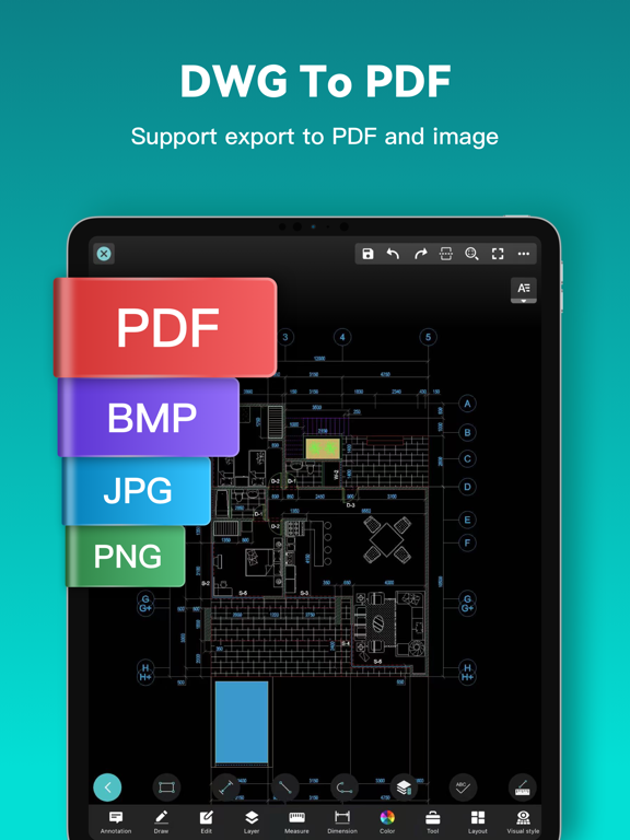 Screenshot #6 pour DWG FastView-visionneuse CAD