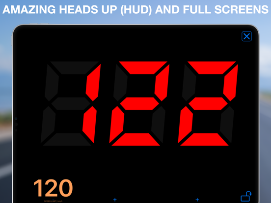 Speedometer 55 GPS Speed & HUD iPad screenshot 9 - Navigation app