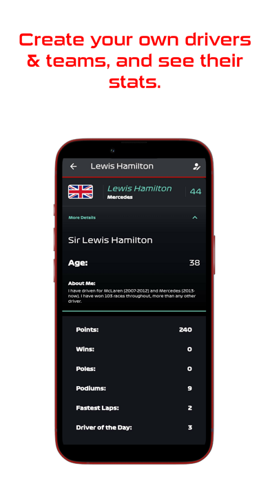 Formula Game Companion Screenshot