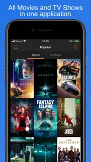my movies & tv shows watchlist iphone screenshot 1