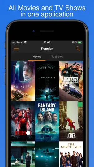 Capture d'écran de My Movies & TV Shows Watchlist sur iPhone 1