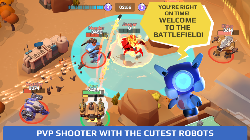 Little Big Robots. Mech Battle - 2.0.0 - (iOS)