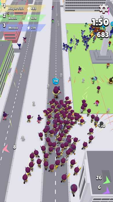 Crowd War (群衆戦争)：都市サバイバルランのおすすめ画像9