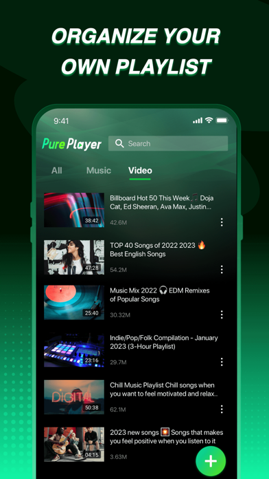 Music Player &MP3- Pure Player Screenshot