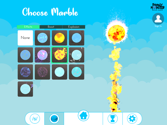 Marble Monster Articulation iPad screenshot 4 - Education app