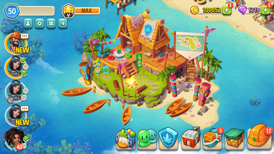 #7. Hemp Paradise: 420 Weed Farm (iOS) Podle: Redhood