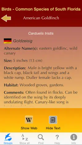 Game screenshot Birds of South Florida apk