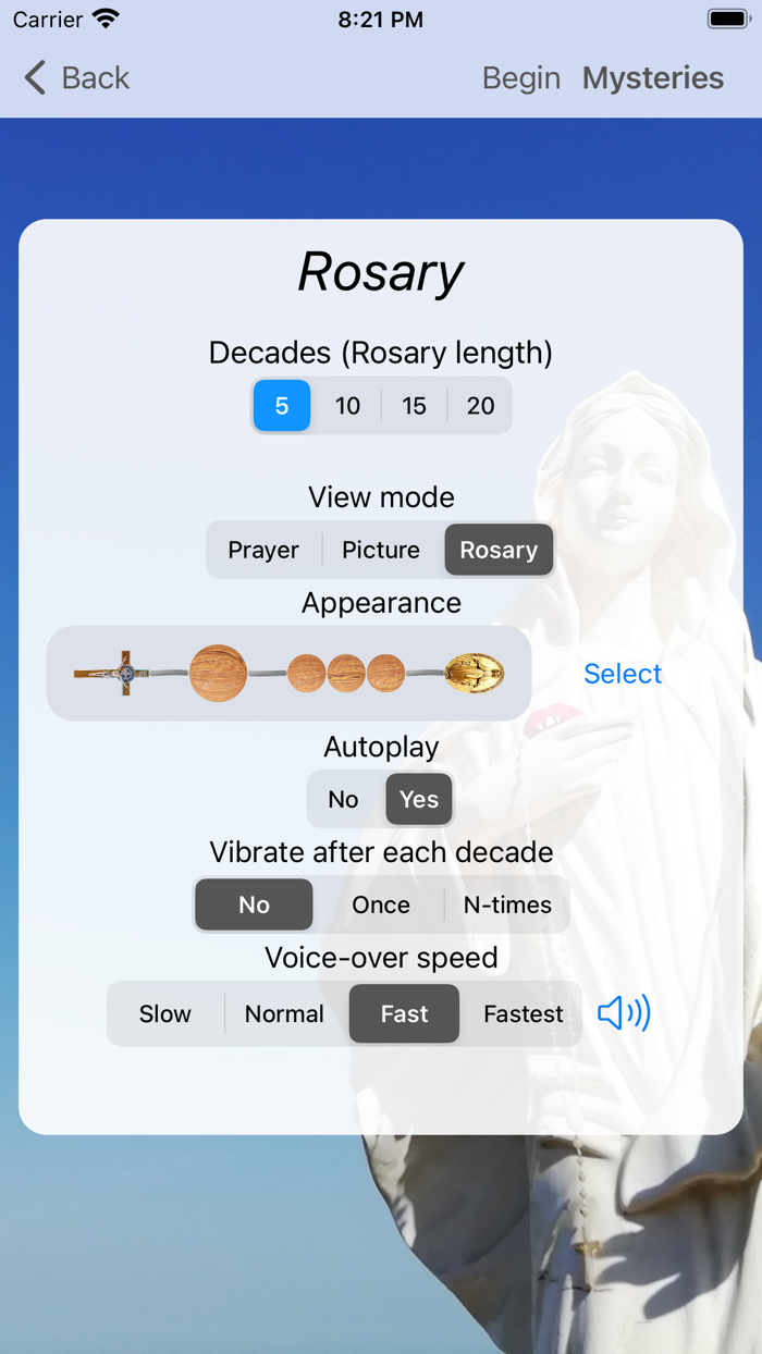 Daily Holy Rosary Prayer App