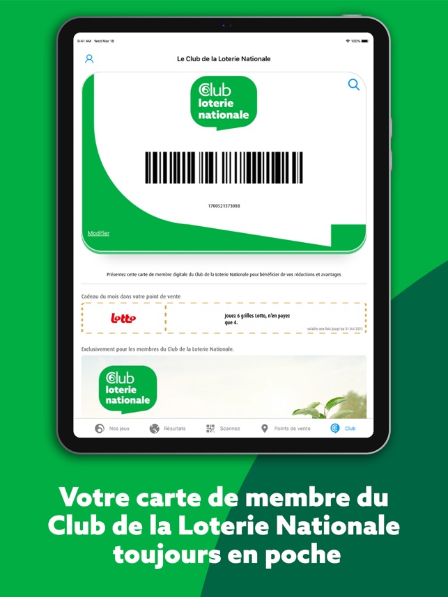 Loterie Nationale on the App Store