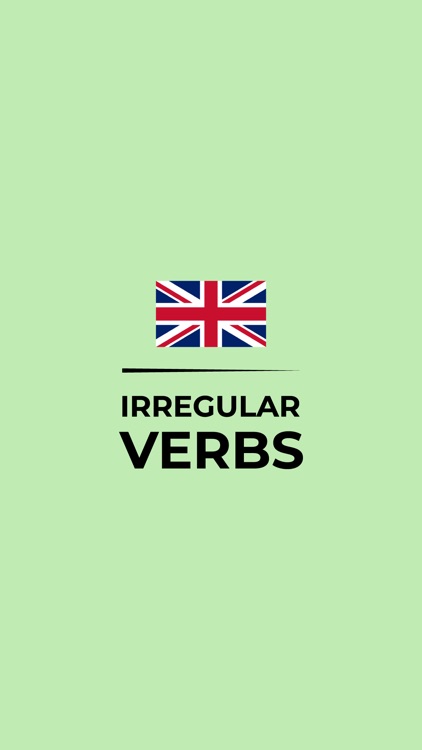 Irregular Verbs - Learn them!