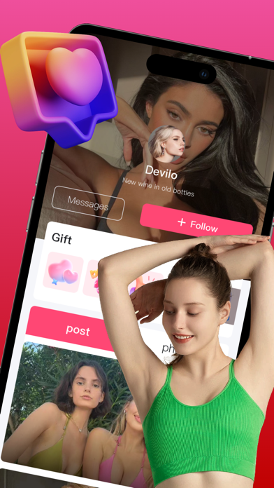 Shimmy - Adult Video Chat，Call Screenshot