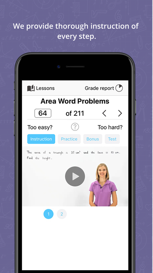 #2. Test Prep for ALEKS® Math (iOS) Podle: YourTeacher.com