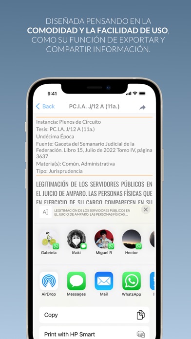 Ley de Amparo Screenshot