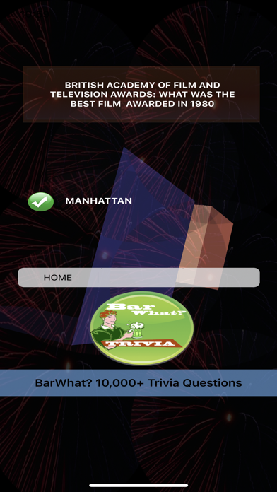 BarWhat? 10000+ Trivia Game Screenshot