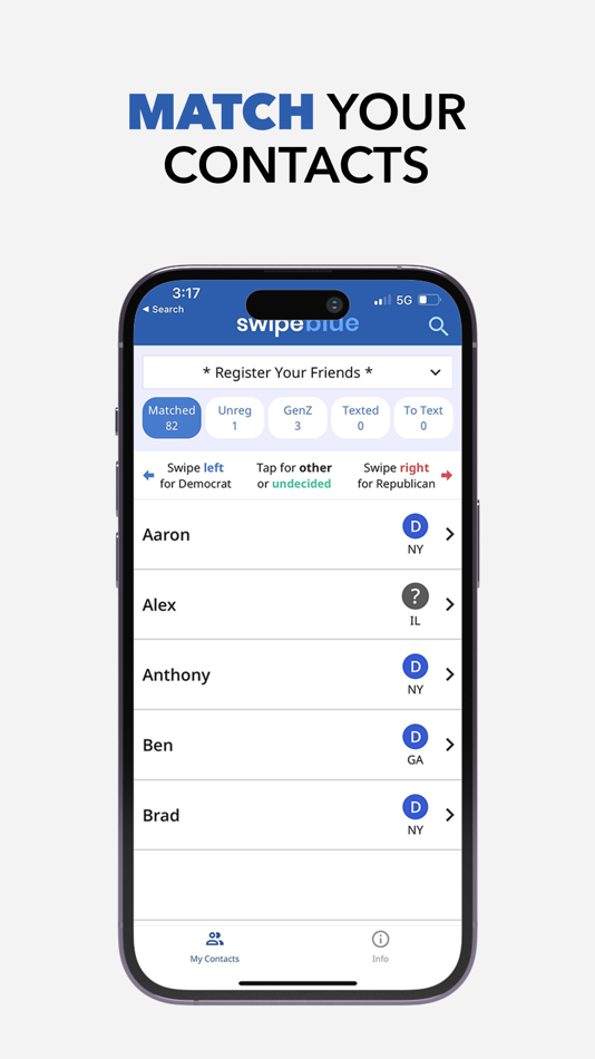 #1. SwipeBlue to Change the World (iOS) 由: act.tv