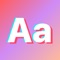 Unique fonts that work on every app