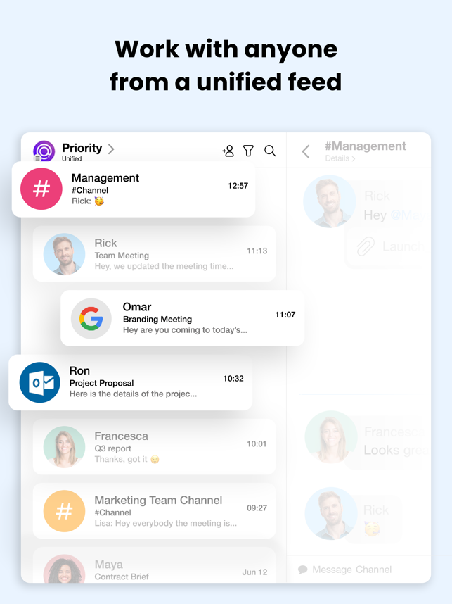 ‎Spike: Email & Team Chat Screenshot