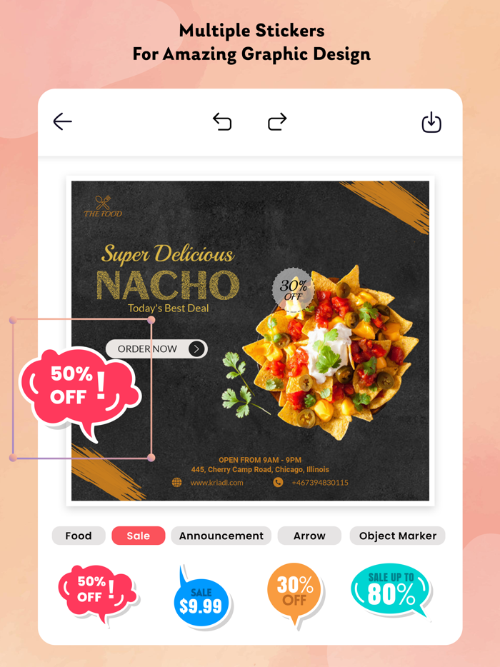 Flyers and Poster Maker  Kriadl