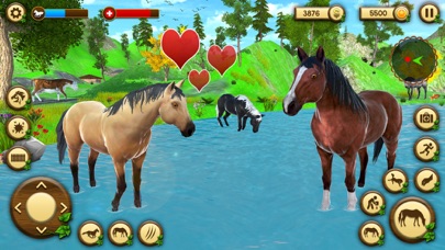 Wild Horses Game: Horse Sim 3D Screenshot