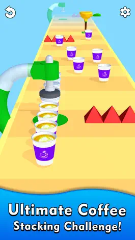 Game screenshot Coffee Stacking Game apk