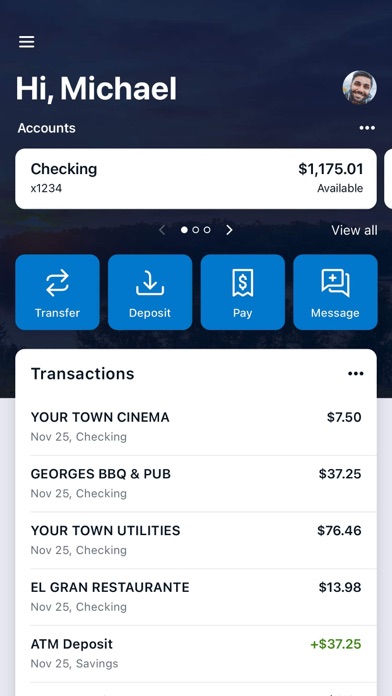 The Bank of Elk River Screenshot