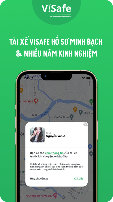 ViSafe - Thuê tài xế lái xe hộ Screenshot