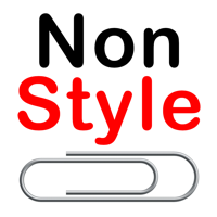 Plain text editor NonStyleClip