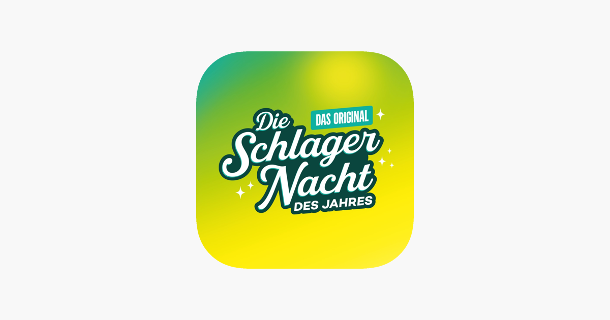 ‎Die Schlagernacht des Jahres on the App Store