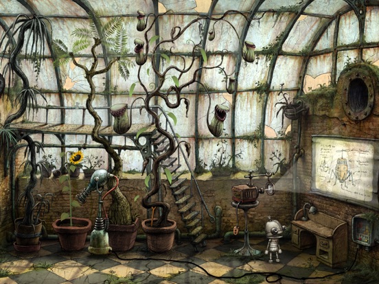 Machinarium iPad app afbeelding 2