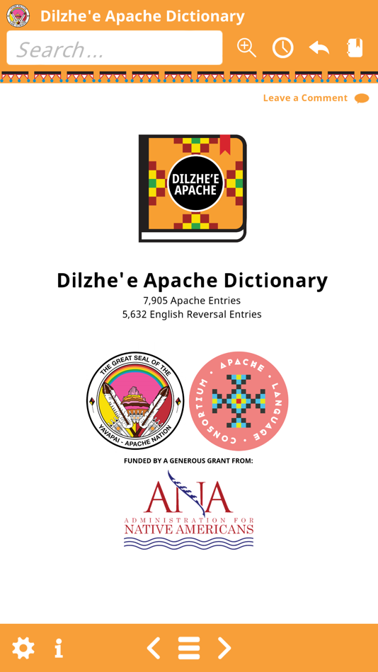 Dilzhe'e Apache Dictionary - 1.1 - (iOS)