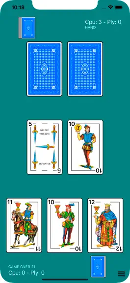 Game screenshot iEscoba apk