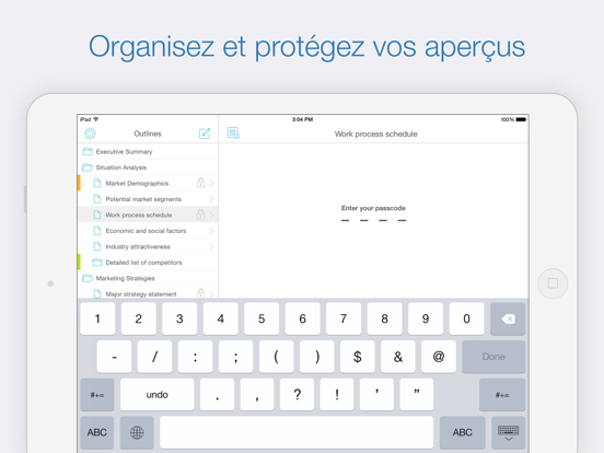 Screenshot #6 pour Cloud Outliner - Nested Lists