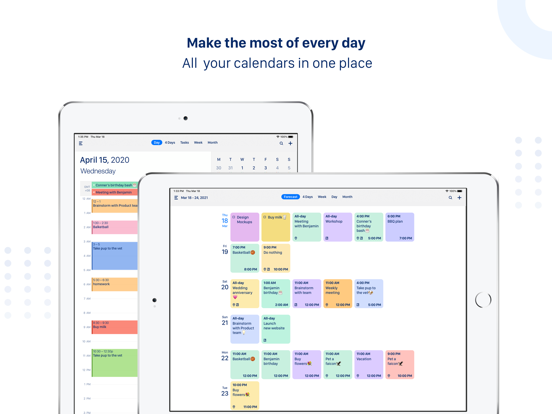 Tiny Calendar: Planner & Tasks iPad app afbeelding 1