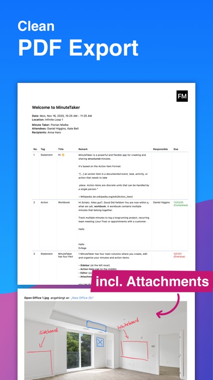 MinuteTaker - Meeting Notes screenshot-5