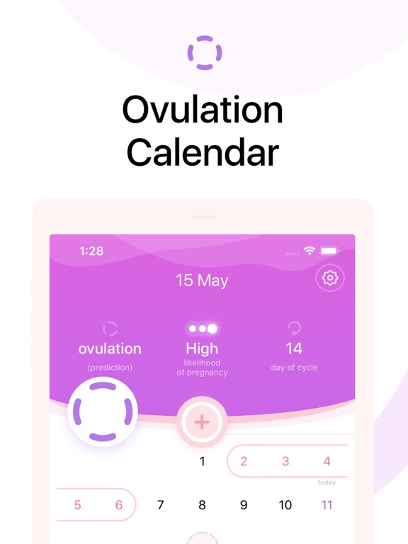 Screenshot #6 pour Calendrier ovulation & règles+