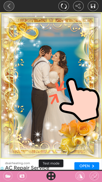 The Wedding Photo Frames Screenshot