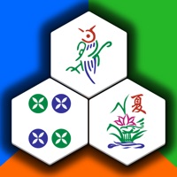 Hexa Mahjong Tiles logo