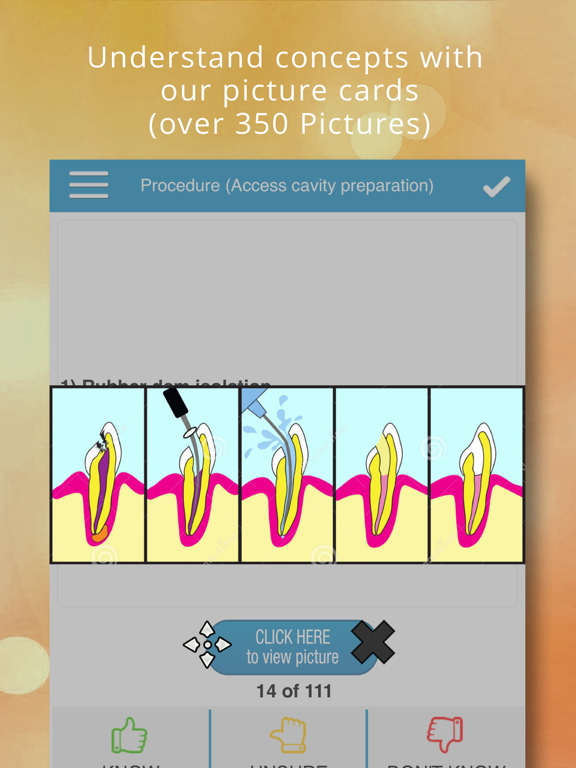 Screenshot #5 pour Endodontics Cram Cards