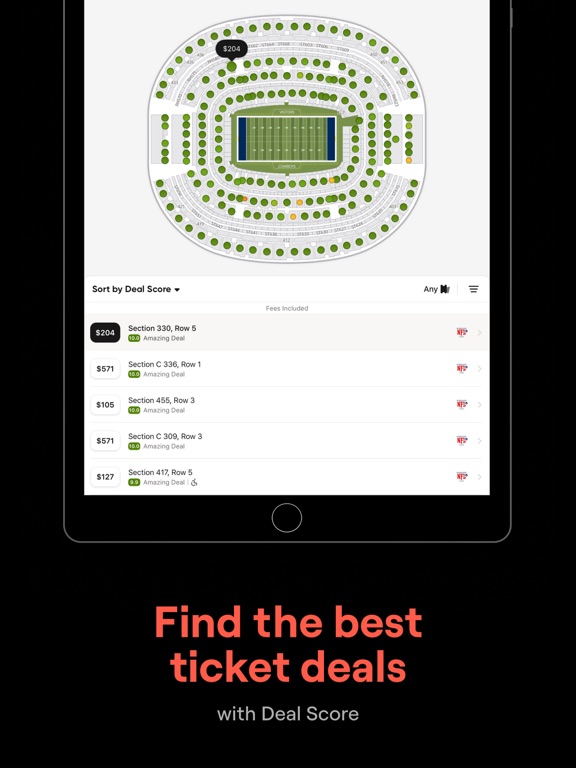 SeatGeek - Buy Event Ticketsのおすすめ画像1